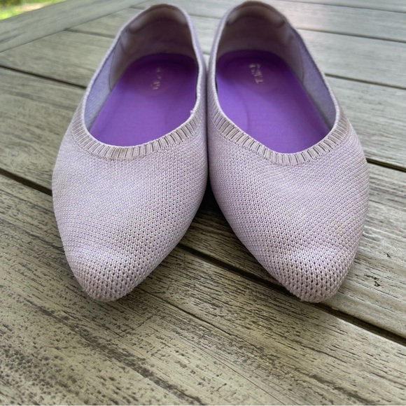 Vivaia Aria 5 Pointed Toe Ballet Flat Womens Size 8.5 (39.5 EU) - Picture 5 of 9